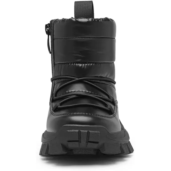 imageDREAM PAIRS Girls Boys Snow Boots Slip Resistant Outdoor Warm Ankle Winter Shoes ToddlerLittle KidBlack
