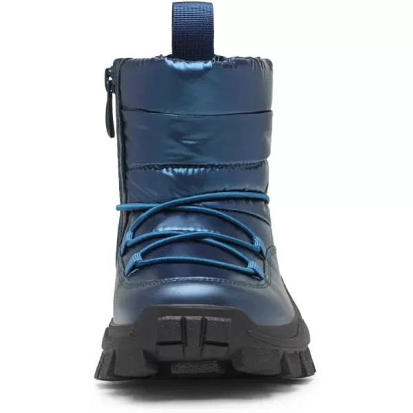 imageDREAM PAIRS Girls Boys Snow Boots Slip Resistant Outdoor Warm Ankle Winter Shoes ToddlerLittle KidDarkBlue