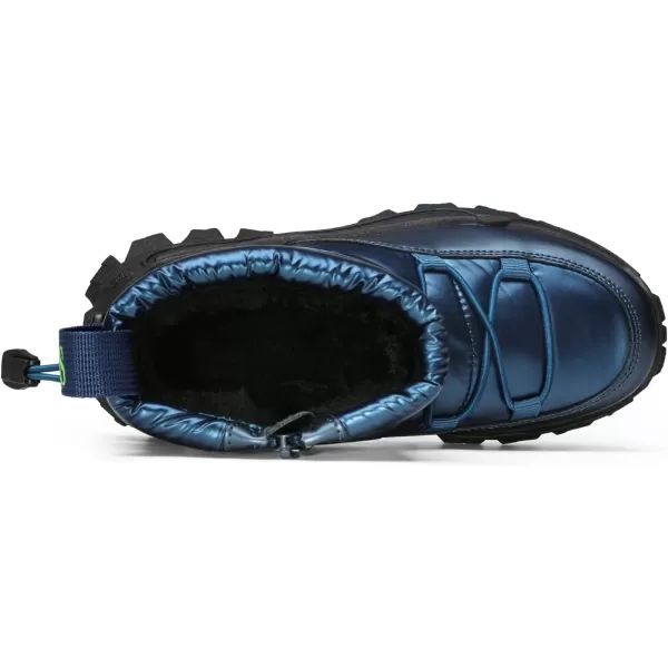 imageDREAM PAIRS Girls Boys Snow Boots Slip Resistant Outdoor Warm Ankle Winter Shoes ToddlerLittle KidDarkBlue
