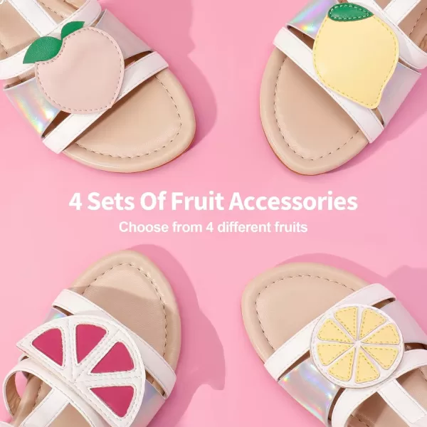 imageDREAM PAIRS Girls Casual Sandals Open Toe Cute SandalsDREAM PAIRS Girls Casual Sandals Open Toe Cute Sandals