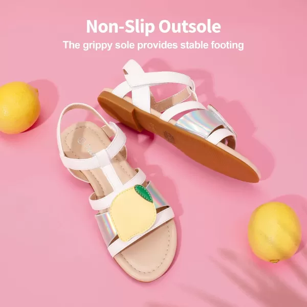 imageDREAM PAIRS Girls Casual Sandals Open Toe Cute SandalsDREAM PAIRS Girls Casual Sandals Open Toe Cute Sandals