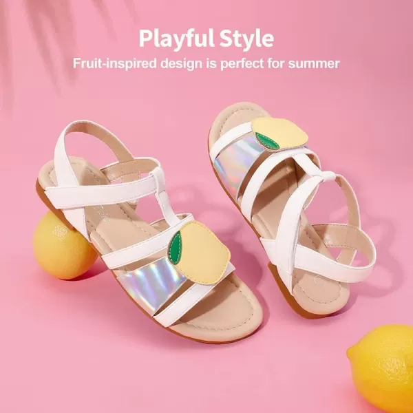 imageDREAM PAIRS Girls Casual Sandals Open Toe Cute SandalsDREAM PAIRS Girls Casual Sandals Open Toe Cute Sandals