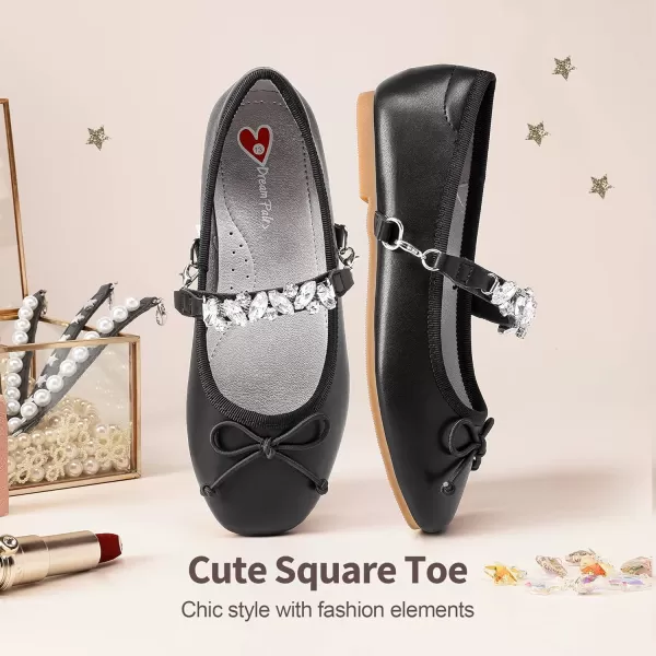 imageDREAM PAIRS Girls Dress Shoes Interchangeable Straps Fashion Bow Ballerina Flower Girl Ballet Flats DIYDREAM PAIRS Girls Dress Shoes Interchangeable Straps Fashion Bow Ballerina Flower Girl Ballet Flats DIY