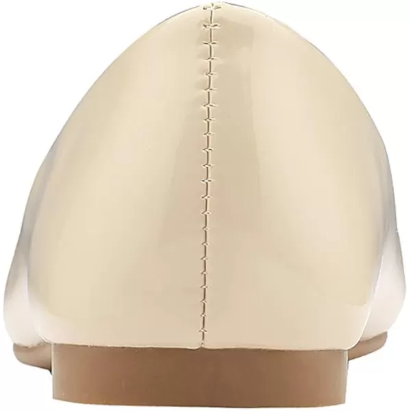 imageDREAM PAIRS Girls Dress Shoes Slip on Ballerina FlatsToddlerLittle KidBig KidNudePat