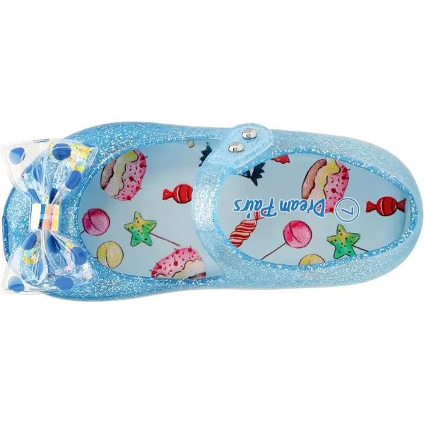 imageDREAM PAIRS Girls Dress Shoes Toddler Cosplay Clear Sparkle Jelly Sandals with Bow Mary Jane FlatsDREAM PAIRS Girls Dress Shoes Toddler Cosplay Clear Sparkle Jelly Sandals with Bow Mary Jane Flats