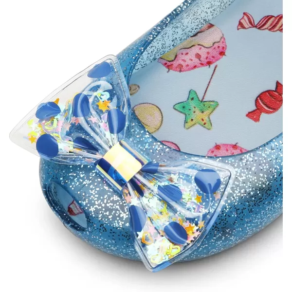 imageDREAM PAIRS Girls Dress Shoes Toddler Cosplay Clear Sparkle Jelly Sandals with Bow Mary Jane FlatsDREAM PAIRS Girls Dress Shoes Toddler Cosplay Clear Sparkle Jelly Sandals with Bow Mary Jane Flats