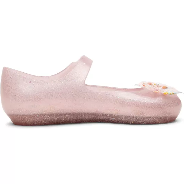imageDREAM PAIRS Girls Dress Shoes Toddler Cosplay Clear Sparkle Jelly Sandals with Bow Mary Jane FlatsPink