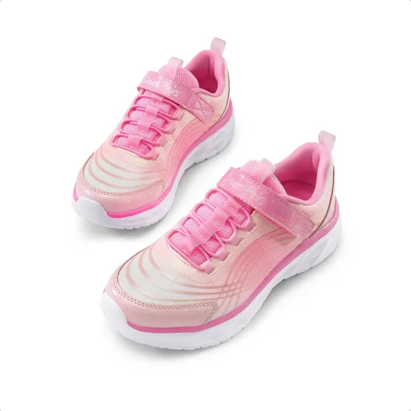 imageDREAM PAIRS Girls Kids Running Shoes Athletic Tennis Shoes Thick Sole Sneakers for LittleBig KidsPink