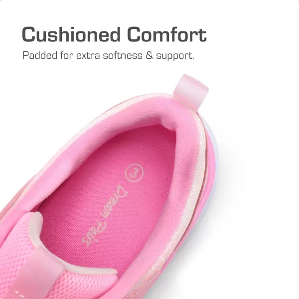 imageDREAM PAIRS Girls Kids Running Shoes Athletic Tennis Shoes Thick Sole Sneakers for LittleBig KidsPink