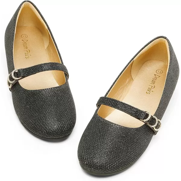 imageDREAM PAIRS Girls Mary Jane Ballet Flat Dress ShoesToddlerLittle KidBlack