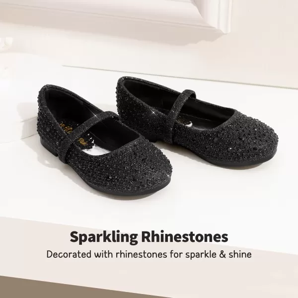 imageDREAM PAIRS Girls Mary Jane Rhinestone Studded Slip On Ballet Flats ToddlerDREAM PAIRS Girls Mary Jane Rhinestone Studded Slip On Ballet Flats Toddler