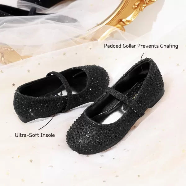 imageDREAM PAIRS Girls Mary Jane Rhinestone Studded Slip On Ballet Flats ToddlerDREAM PAIRS Girls Mary Jane Rhinestone Studded Slip On Ballet Flats Toddler