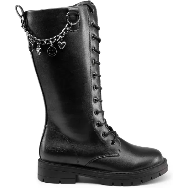 imageDREAM PAIRS Girls Riding Boots Knee High Side Zipper Mid Calf Shoes Little KidBig KidDREAM PAIRS Girls Riding Boots Knee High Side Zipper Mid Calf Shoes Little KidBig Kid