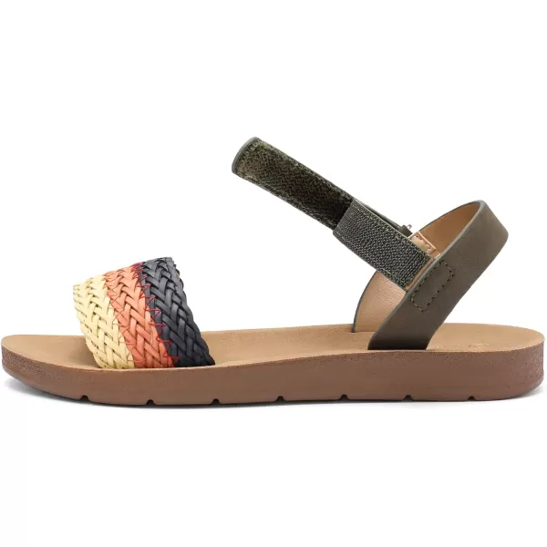 imageDREAM PAIRS Girls Sandals Braided Strap Open Toe Flat Sandals Summer Dress Shoes ToddlerLittle KidDREAM PAIRS Girls Sandals Braided Strap Open Toe Flat Sandals Summer Dress Shoes ToddlerLittle Kid