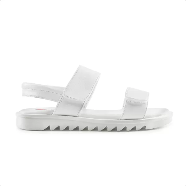 imageDREAM PAIRS Girls Sandals Glitter Two Strapped Casual Open Toe Sandals Little KidBig KidWhite