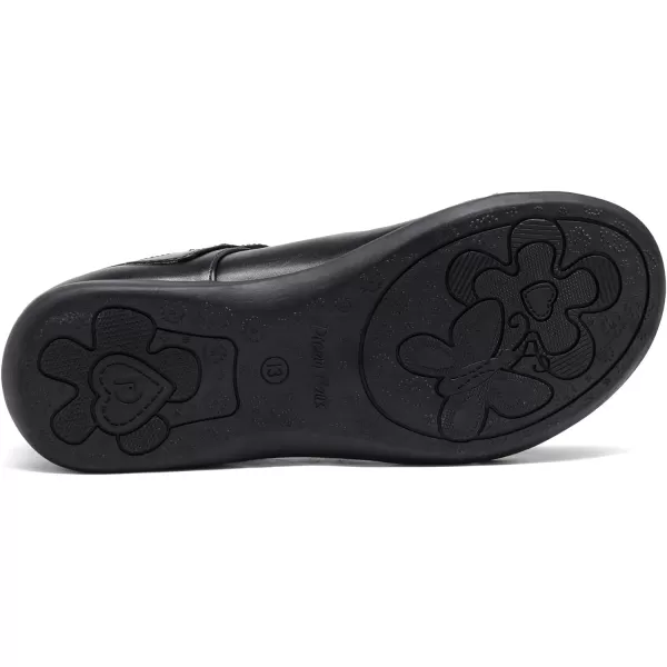 imageDREAM PAIRS Girls School Uniform Shoes Mary Jane Dress FlatsLittle KidBig KidBlackPu