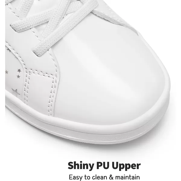 imageDREAM PAIRS Girls Sneakers Toddler Little Kids Tennis School Walking ShoesWhite