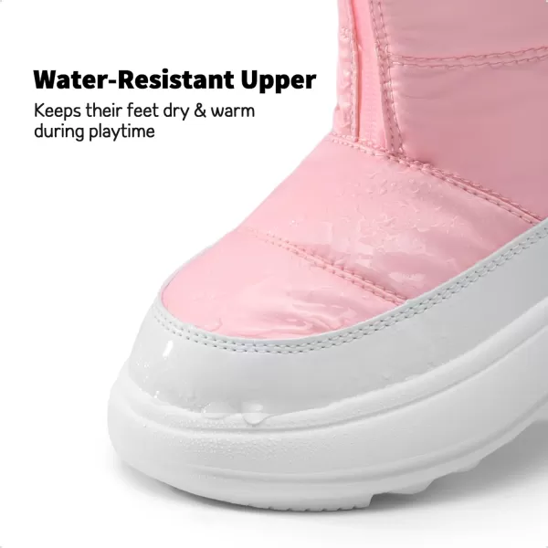 imageDREAM PAIRS Girls Snow Foldable Boots Shaft Lightweight Mid Calf Winter Shoes for LittleBig KidDREAM PAIRS Girls Snow Foldable Boots Shaft Lightweight Mid Calf Winter Shoes for LittleBig Kid
