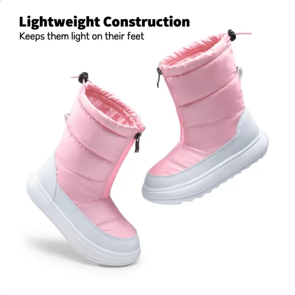 imageDREAM PAIRS Girls Snow Foldable Boots Shaft Lightweight Mid Calf Winter Shoes for LittleBig KidDREAM PAIRS Girls Snow Foldable Boots Shaft Lightweight Mid Calf Winter Shoes for LittleBig Kid