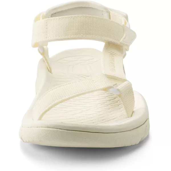 imageDREAM PAIRS Hiking Sandals Women Comfortable Walking Sandals With Adjustable Hook And Loop Strap QuickDrying Sports Summer Beach Outdoor Light Weight Water ShoesWhite