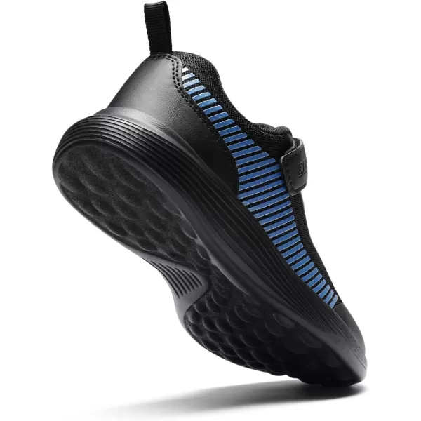 imageDREAM PAIRS Kids Shoes Boys Girls Lightweight Tennis Running Sports Athletic SneakersBlackBlue