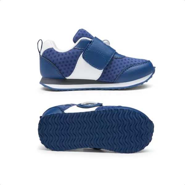 imageDREAM PAIRS Kids Sneakers Toddler Boys Girls Shoes UnisexChild Sneakers NonSlip Walking Shoes for Little Kids with Hook and LoopNavy