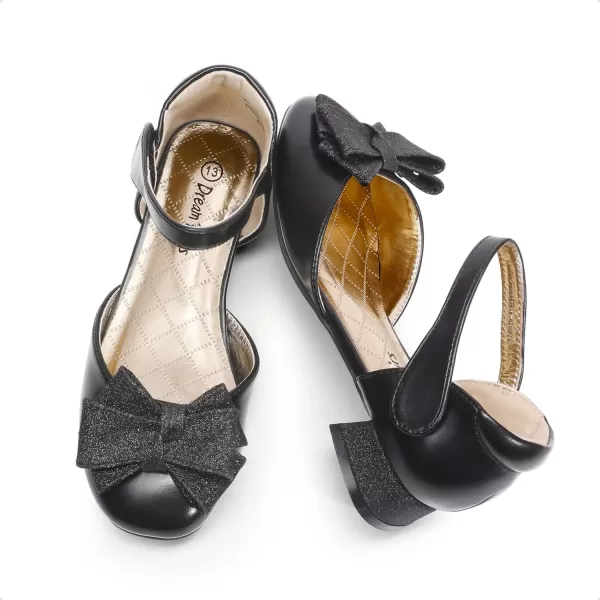 imageDREAM PAIRS Little Girls Low Heel Bow Ballet Wedding Party Sandals Princess Flower Girl Dress ShoesDREAM PAIRS Little Girls Low Heel Bow Ballet Wedding Party Sandals Princess Flower Girl Dress Shoes