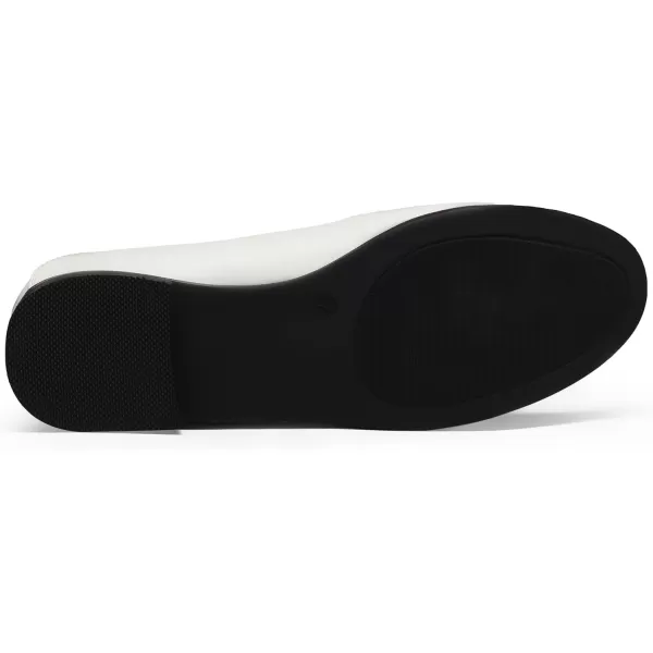 imageDREAM PAIRS Loafers for Women Slip On Comfortable Round Toe Casual Fashion Flats Driving ShoesBeige WhitePu
