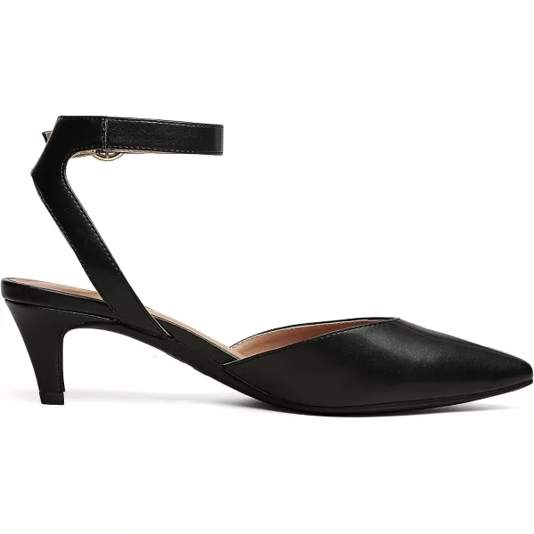 imageDREAM PAIRS Low Heels for Women Wedding Dress Closed Toe Pump ShoesBlack