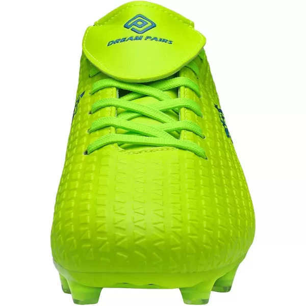imageDREAM PAIRS Mens Firm Ground Soccer Cleats ShoesNeonGreenRoyal