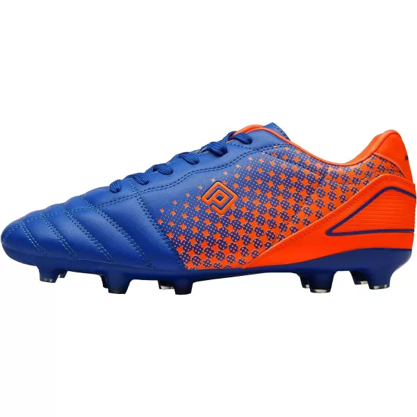 imageDREAM PAIRS Mens Firm Ground Soccer Cleats Soccer ShoesRoyalOrange