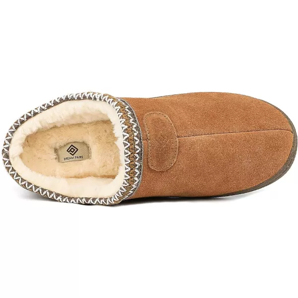imageDREAM PAIRS Mens Scuff Slip on Fuzzy faux Wool Lining Warm Indoor Outdoor House SlippersDREAM PAIRS Mens Scuff Slip on Fuzzy faux Wool Lining Warm Indoor Outdoor House Slippers