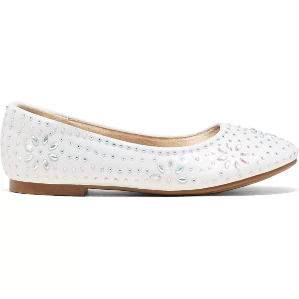 imageDREAM PAIRS Nina100 Girls Dress Shoes Classic Ballet FlatsNina100white