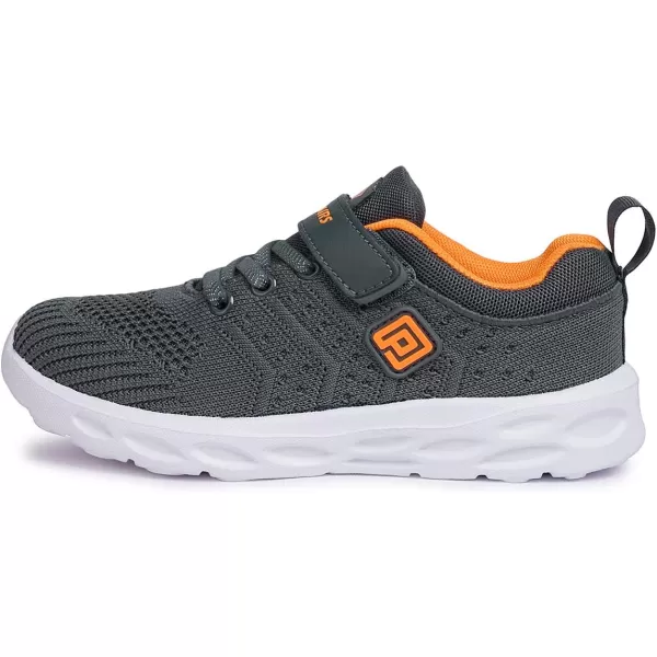 imageDREAM PAIRS Running Shoes Sneakers Tennis Boys Girls Athletic Sports School SneakersGreyOrange 12 Little Kid KD18001KDREAM PAIRS Running Shoes Sneakers Tennis Boys Girls Athletic Sports School SneakersGreyOrange 12 Little Kid KD18001K