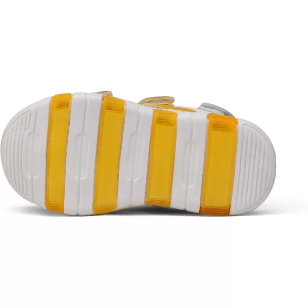 imageDREAM PAIRS Toddler Boys Girls Light Up Athletic Outdoor Summer Sports SandalsBright Yellow