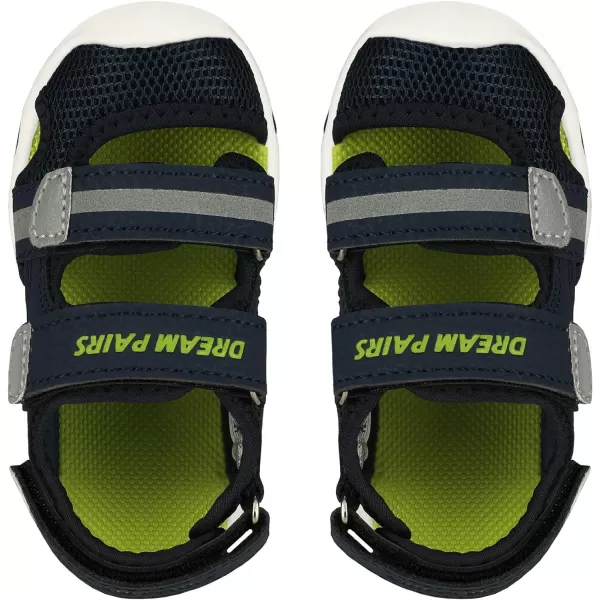 imageDREAM PAIRS Toddler Boys Girls Light Up Athletic Outdoor Summer Sports SandalsCyan Blue
