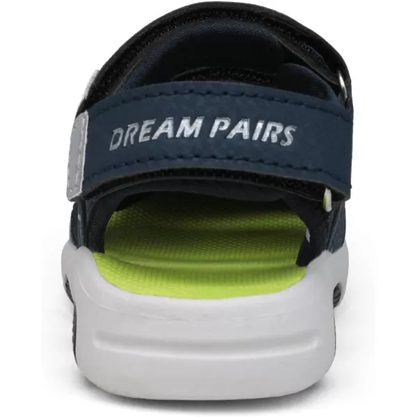 imageDREAM PAIRS Toddler Boys Girls Light Up Athletic Outdoor Summer Sports SandalsCyan Blue