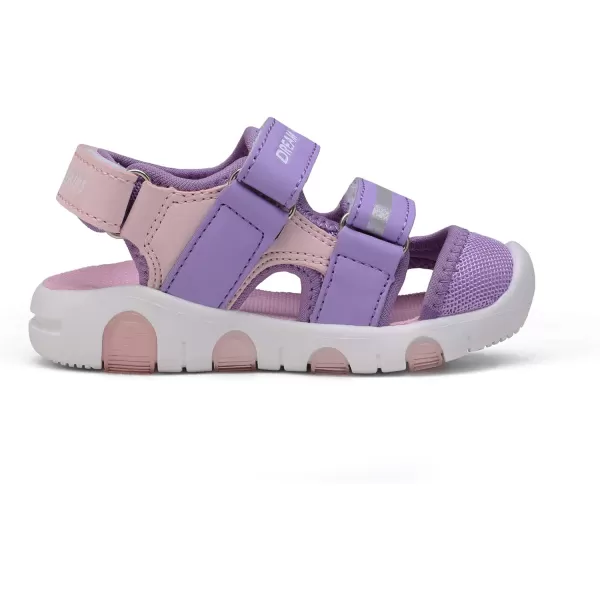 imageDREAM PAIRS Toddler Boys Girls Light Up Athletic Outdoor Summer Sports SandalsLight Purple