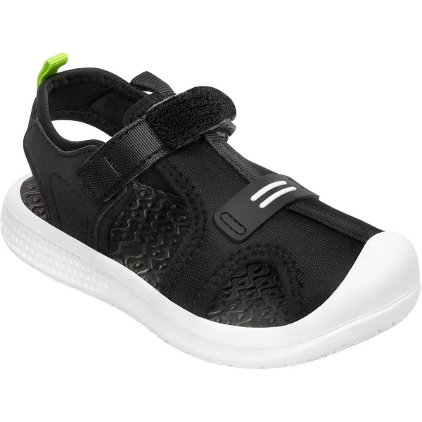 imageDREAM PAIRS Toddler Boys Girls Outdoor Summer Sports Sandals Water ShoesBlackWhite