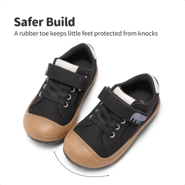 imageDREAM PAIRS Toddler Boys Girls Sneakers Casual Lightweight Kids Walking Skate Shoes ToddlerLittle KidBlack
