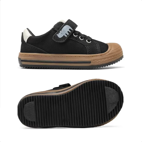 imageDREAM PAIRS Toddler Boys Girls Sneakers Casual Lightweight Kids Walking Skate Shoes ToddlerLittle KidBlack