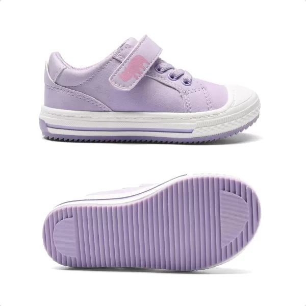 imageDREAM PAIRS Toddler Boys Girls Sneakers Casual Lightweight Kids Walking Skate Shoes ToddlerLittle KidLight Purple