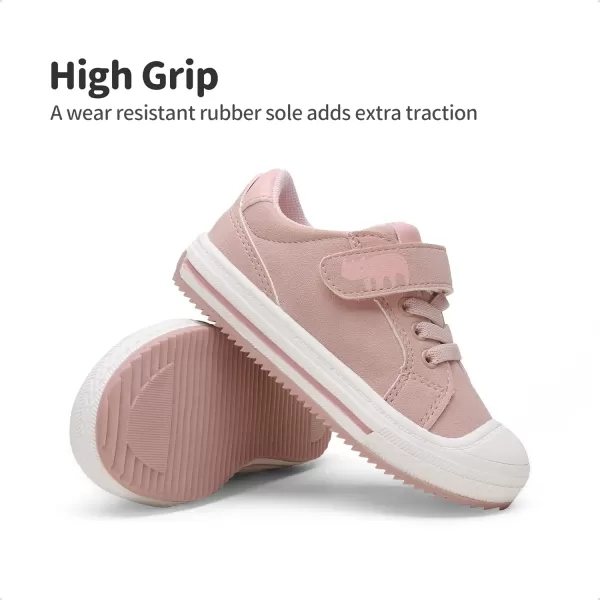 imageDREAM PAIRS Toddler Boys Girls Sneakers Casual Lightweight Kids Walking Skate Shoes ToddlerLittle KidPink