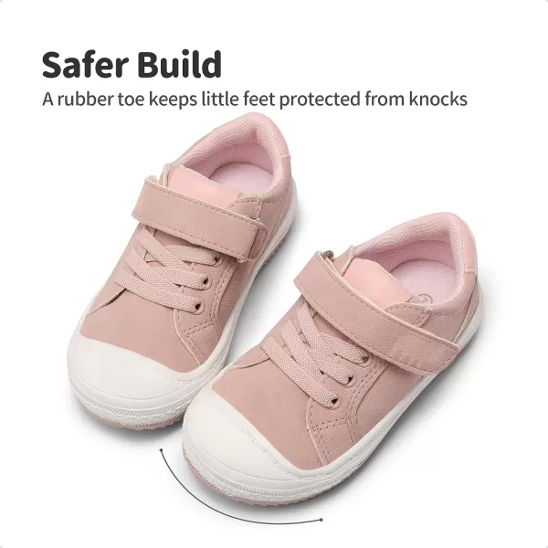 imageDREAM PAIRS Toddler Boys Girls Sneakers Casual Lightweight Kids Walking Skate Shoes ToddlerLittle KidPink
