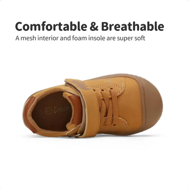 imageDREAM PAIRS Toddler Boys Girls Sneakers Casual Lightweight Kids Walking Skate Shoes ToddlerLittle KidYellow