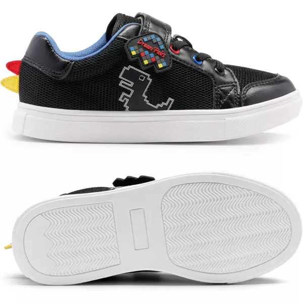 imageDREAM PAIRS Toddler Boys Girls Sneakers Little Kids Casual Walking ShoesBlack