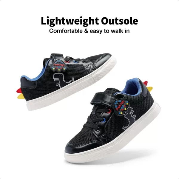 imageDREAM PAIRS Toddler Boys Girls Sneakers Little Kids Casual Walking ShoesBlack