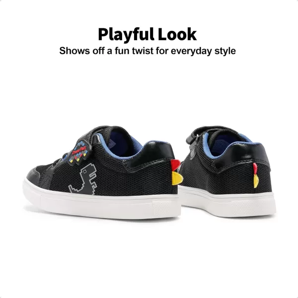 imageDREAM PAIRS Toddler Boys Girls Sneakers Little Kids Casual Walking ShoesBlack