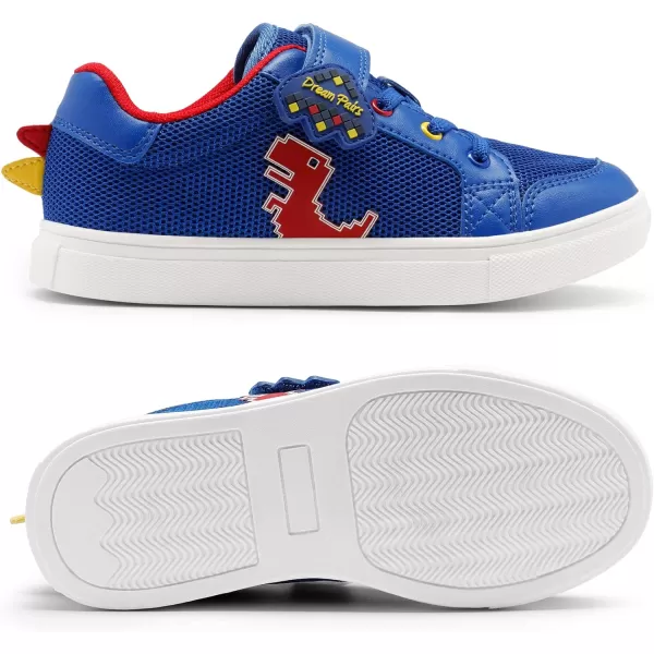 imageDREAM PAIRS Toddler Boys Girls Sneakers Little Kids Casual Walking ShoesRoyal Blue