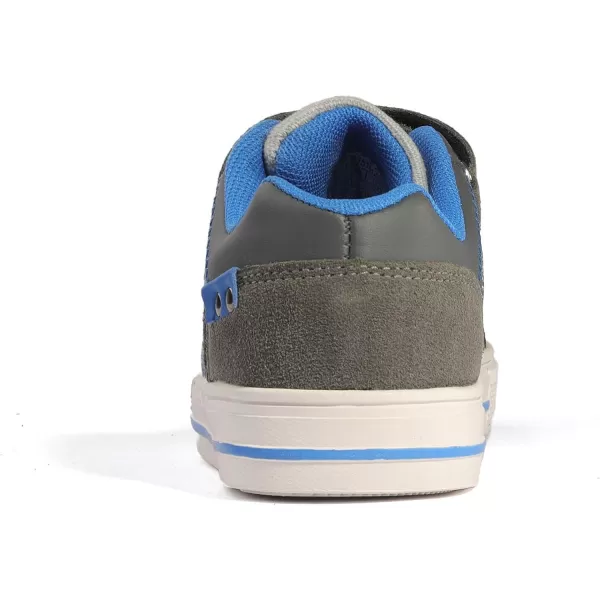 imageDREAM PAIRS ToddlerLittle KidBig Kid School Loafers Sneakers ShoesGreyBlue